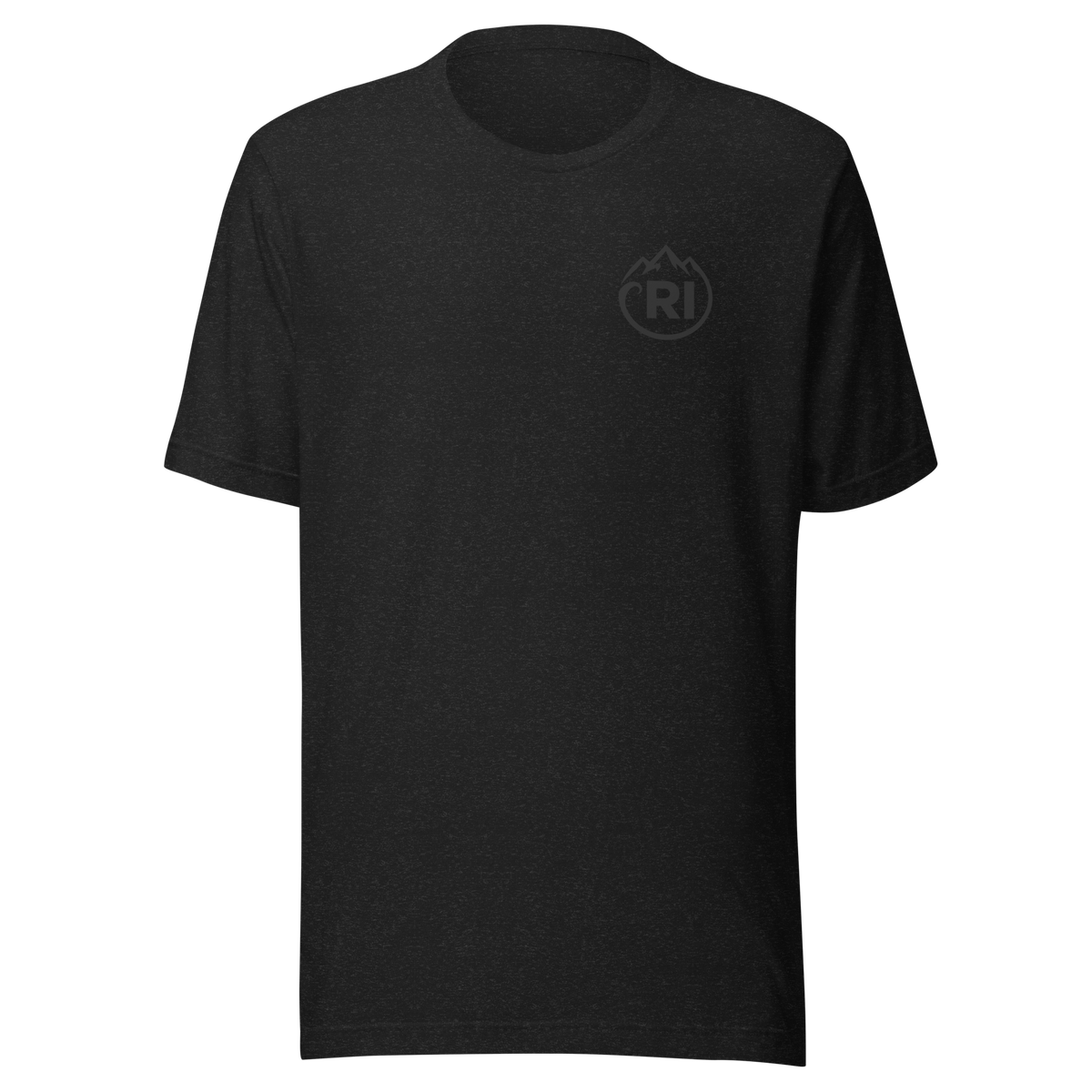 Black Heather HQ — left-chest RI logo