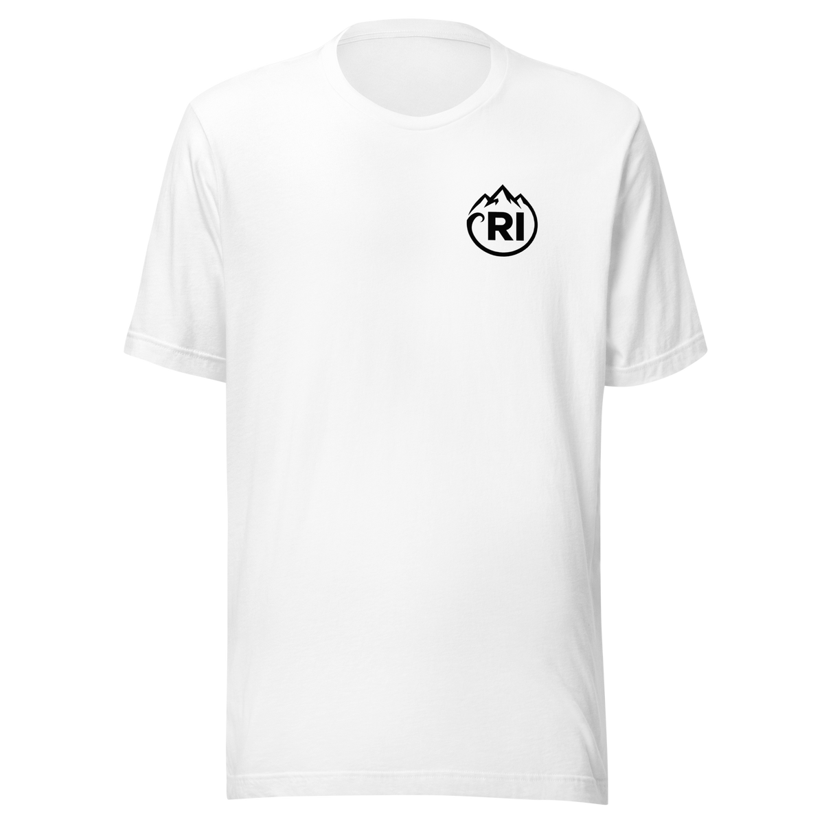 White HQ — left-chest RI logo