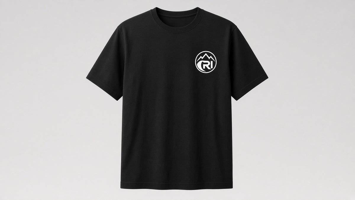 Professional When Necessary Tee — small left-chest RI logo